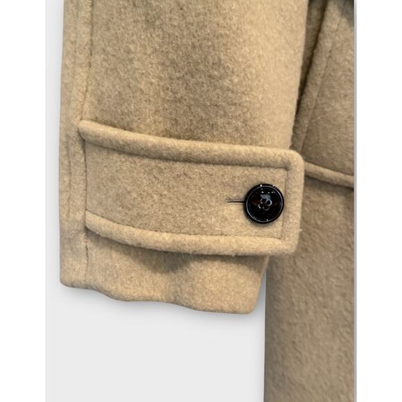 MANGO Manteco Wool Belted Oversize Wool Blend Coat Size Medium - Picture 10 of 15